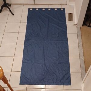 4/$60 Blue Black-Out Curtain with Grommets